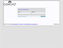 Tablet Screenshot of comcast.ccionline.biz